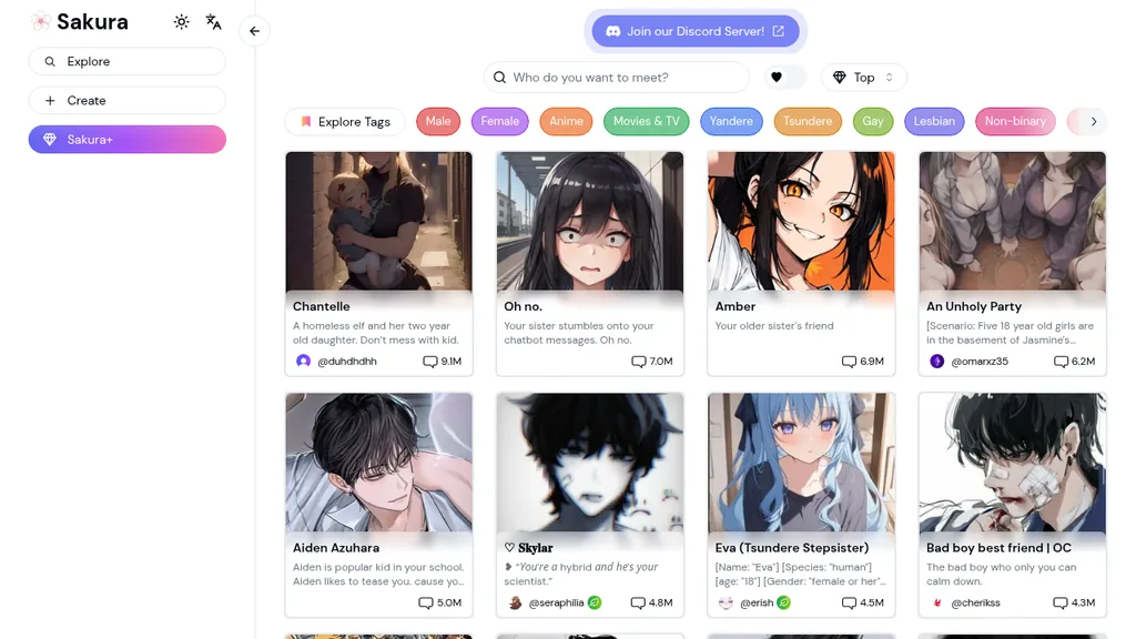 Sakura.fm hero image